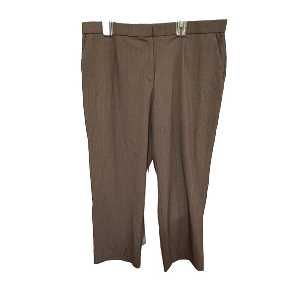 Napa Valley Comfort Waistband Slimming Solution Taupe‎ Dress Pants 20WS Short - Picture 1 of 6